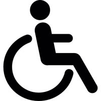 Rollstuhl-Icon